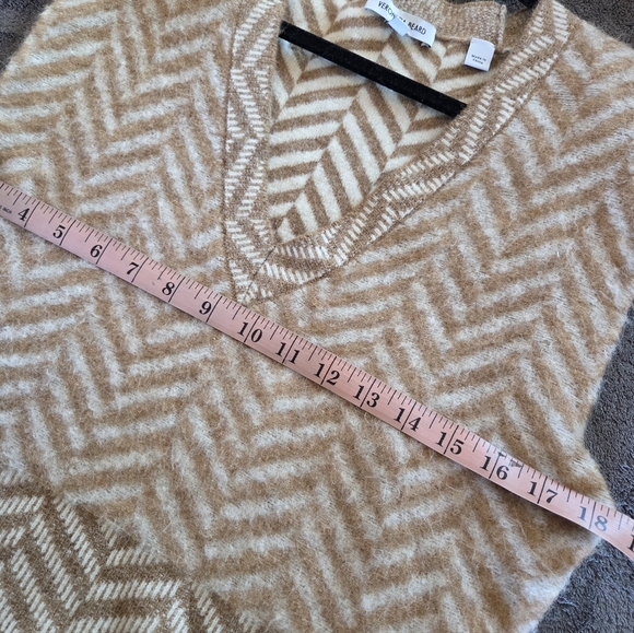 Veronica Beard | Dutton Herringbone Knit Vest - Picture 6 of 8